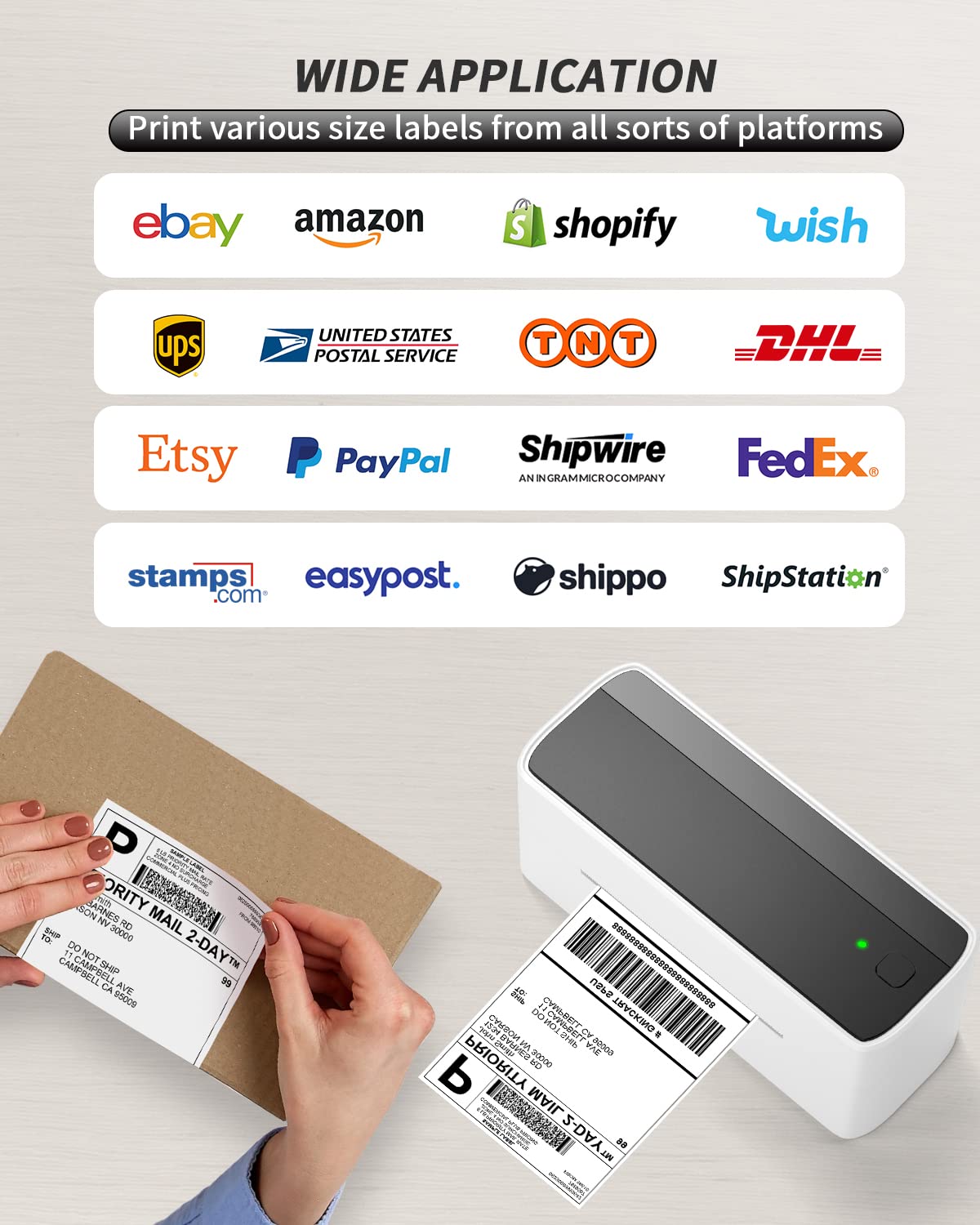Phomemo 241 Printer pengiriman - Label Maker Machine ulasan dan harga