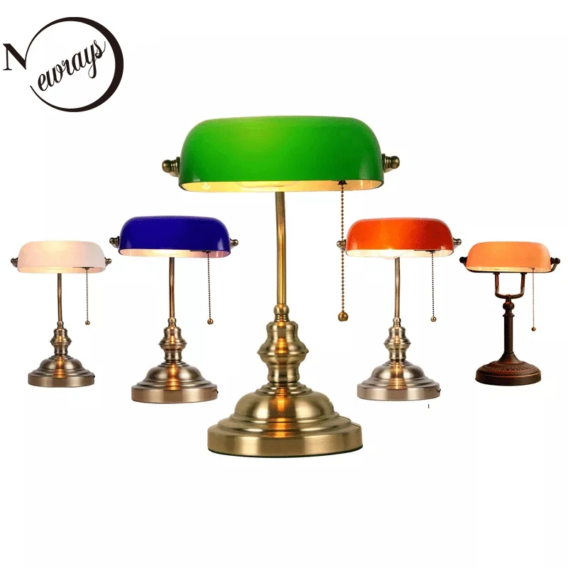 Lampu meja kaca sakelar ritsle - Home Office And Library ulasan dan harga