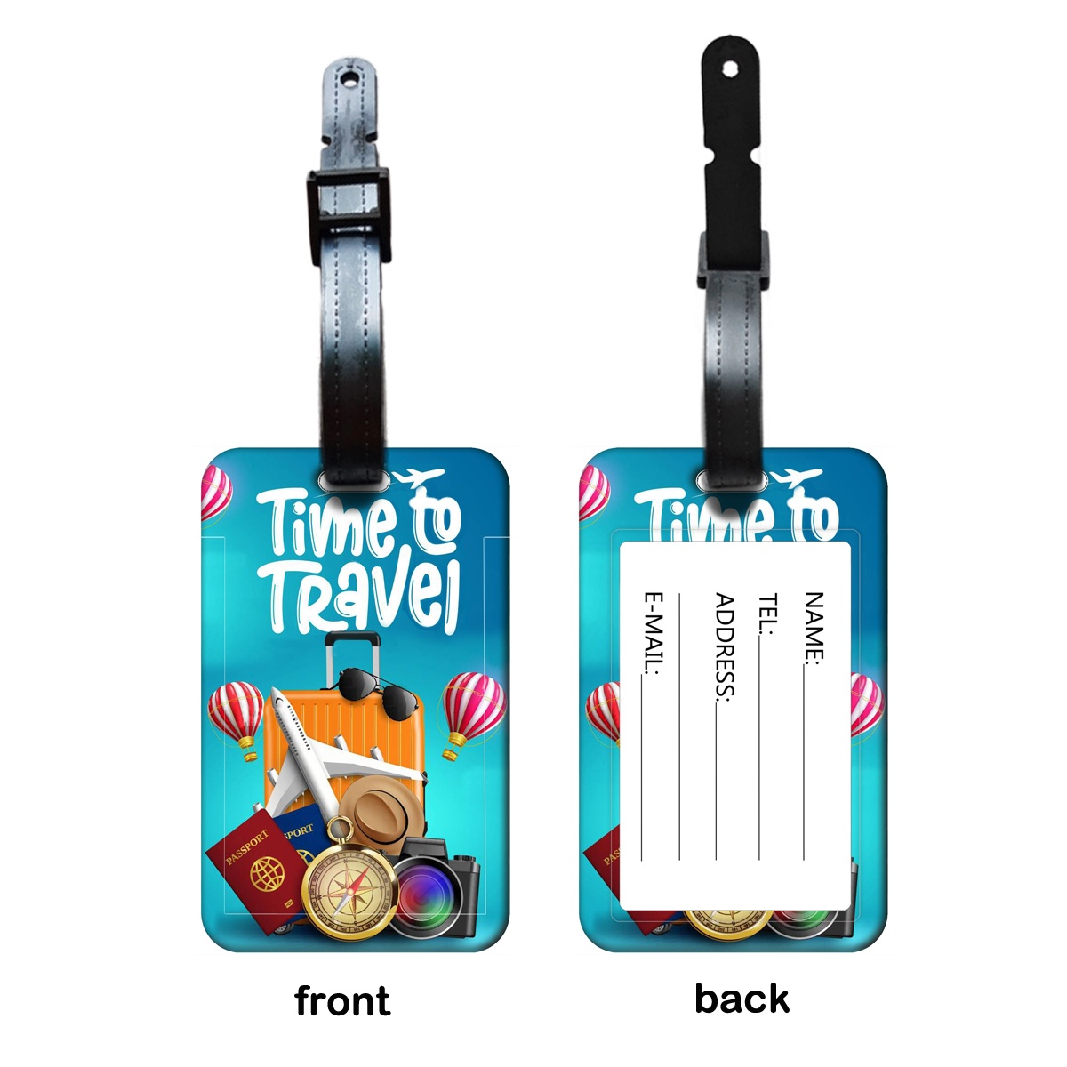 Label Bagasi Gaya Perjalanan P - Letter Tray Desk ulasan dan harga