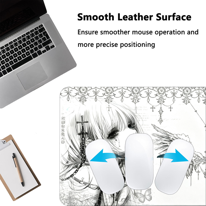 Alas Mouse Kulit Hitam Putih E - Home Office Keyboard And Mouse ulasan dan harga
