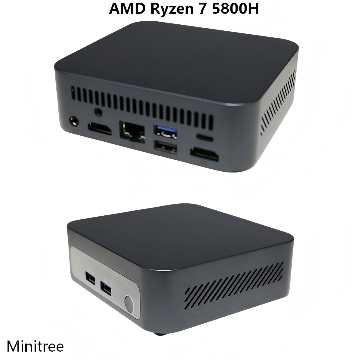 Komputer Mini PC AMD Ryzen 7 5 - Home Office Windows 11 ulasan dan harga