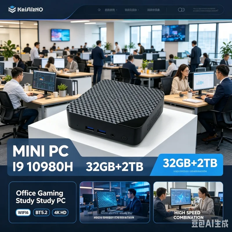 PC Gaming Mini Kompak Intel I9 - Home Office Windows 11 ulasan dan harga