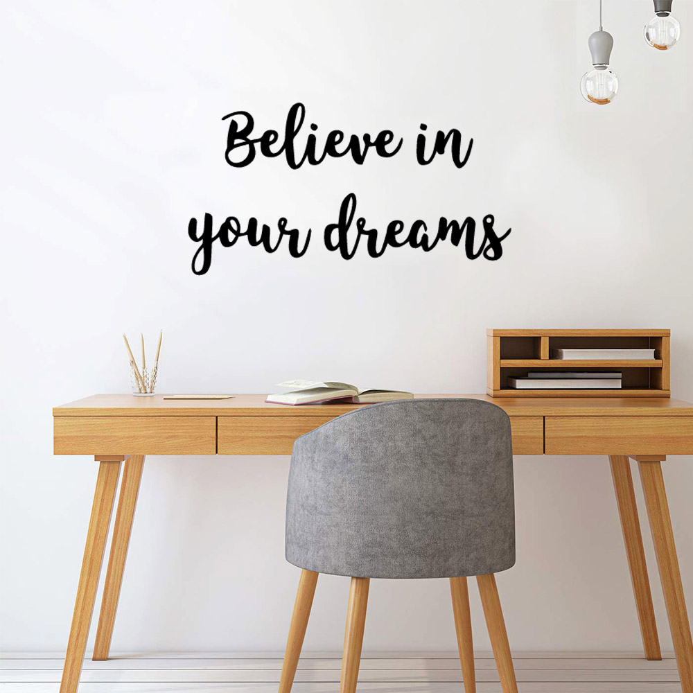 1 buah Diy sederhana frasa sti - Home Office Quotes ulasan dan harga