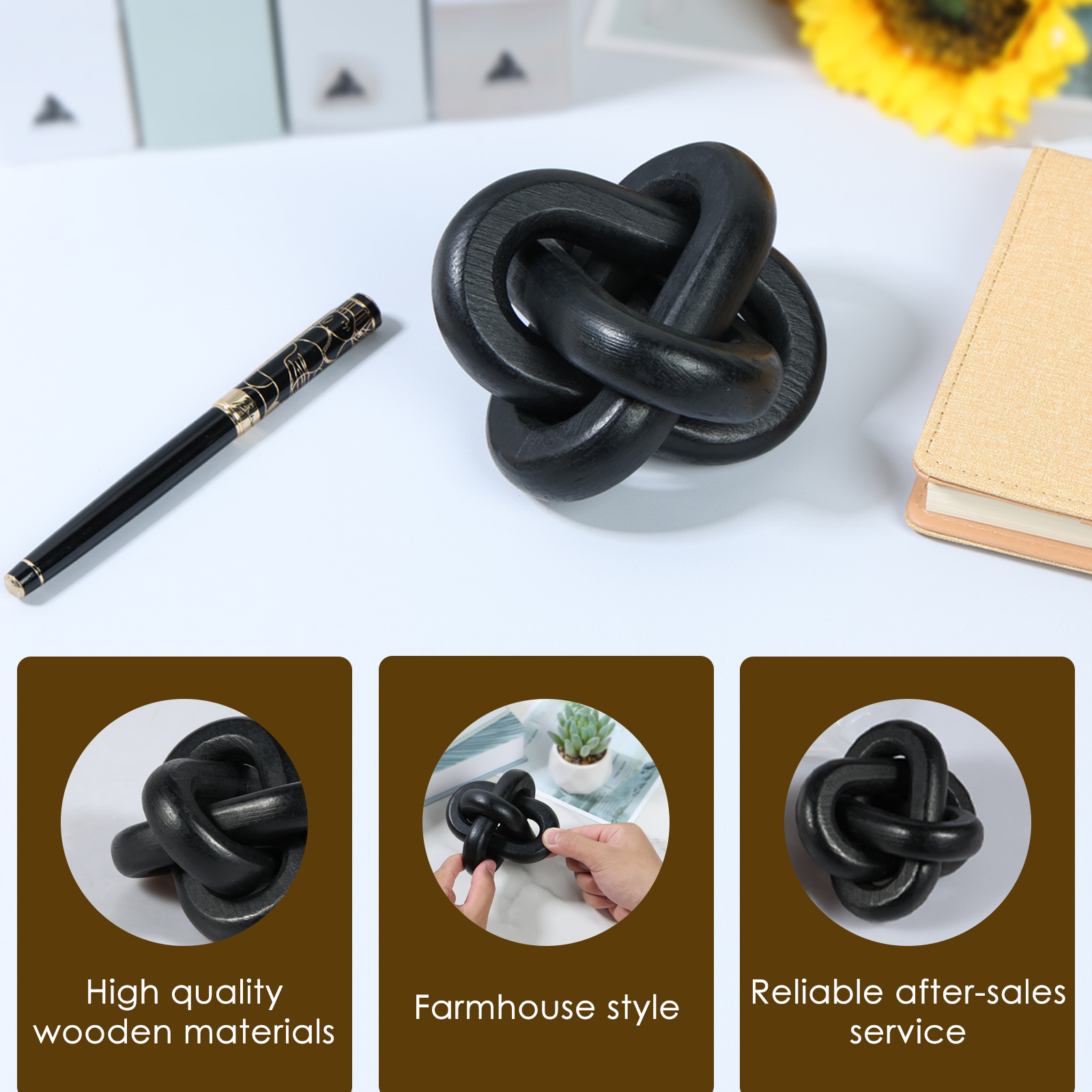 Dekorasi simpul kayu meja kopi - Home Office Desk Ideas ulasan dan harga