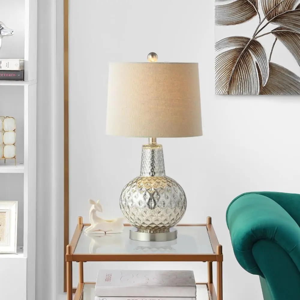 Lampu Meja LED Warna Perak/Gad - Home Office Desk ulasan dan harga